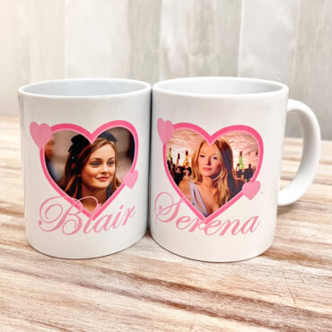 Pack de 2 Tazas "Gossip Girl" - Serena y Blair