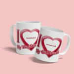 Pack de 2 Tazas "I Love My Girlfriend" - "I Love My Boy"