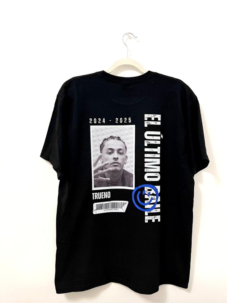 Trueno remera espalda