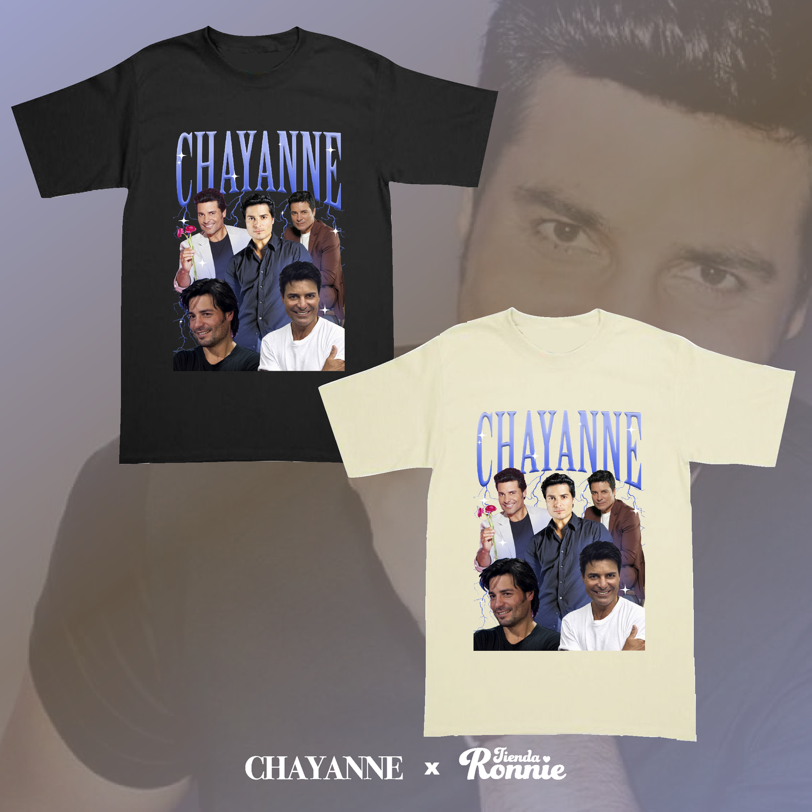 Remera Chayanne Collage