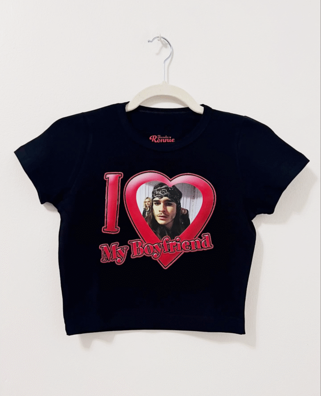 Babytee Airbag "I love my boyfriend"