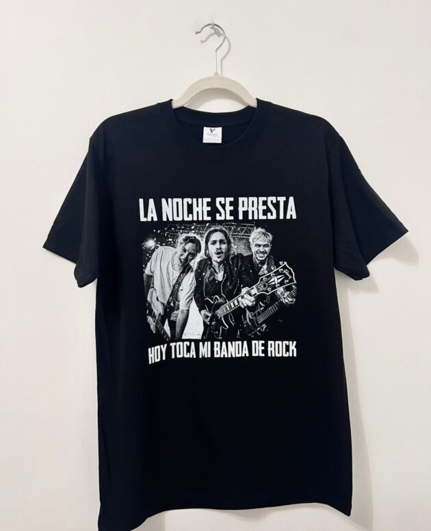 Remera "La noche se presta" – Airbag