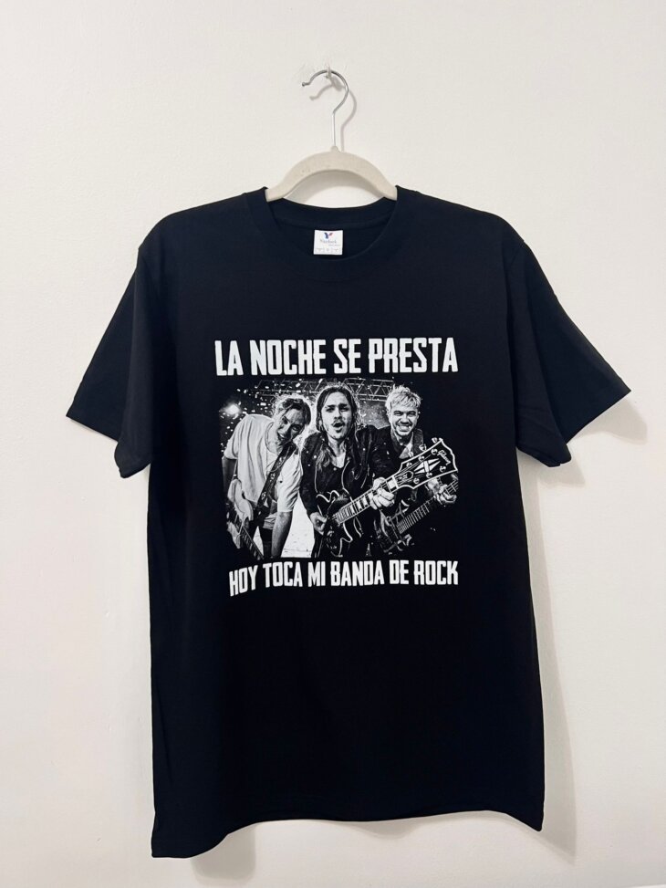 Remera "La noche se presta" – Airbag