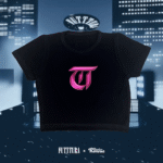 Remera o Babytee Tini Cromo – Logo Tini en estilo cromo