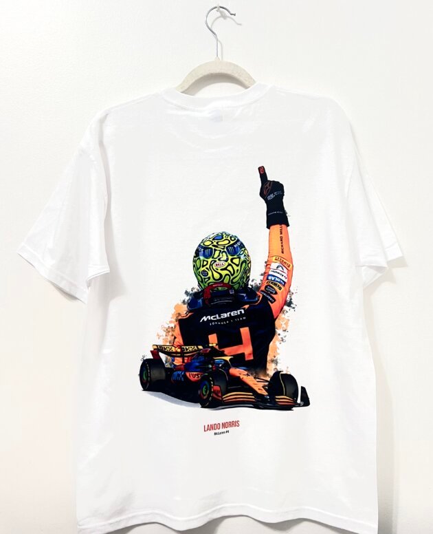 Remera McLaren Casco Nuevo Norris