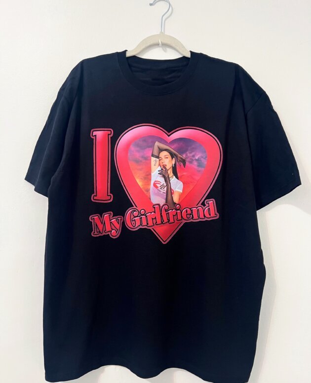 Remera I Love My Girlfriend | Dua Lipa Inspired