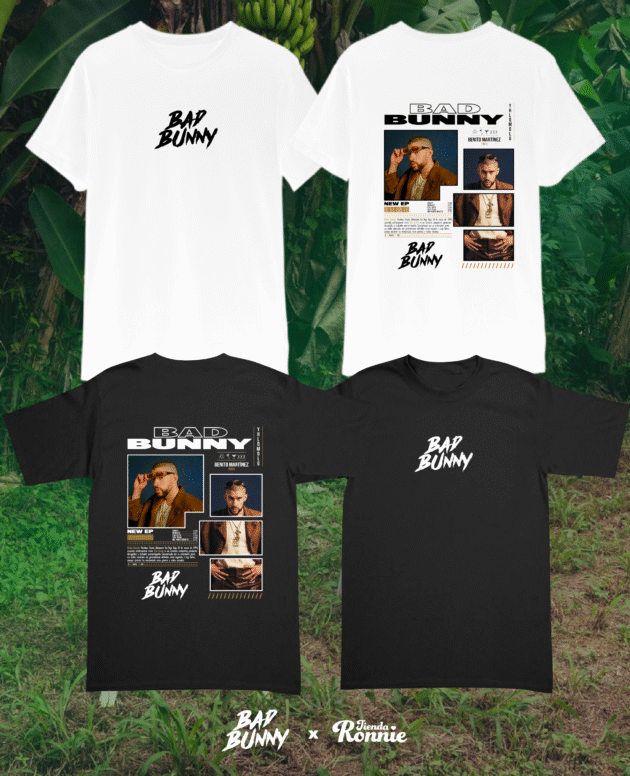 Diseño Cuadrado Remera | Bad Bunny DTMF