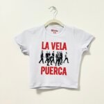 Babytee La Vela Puerca Rojo & Negro