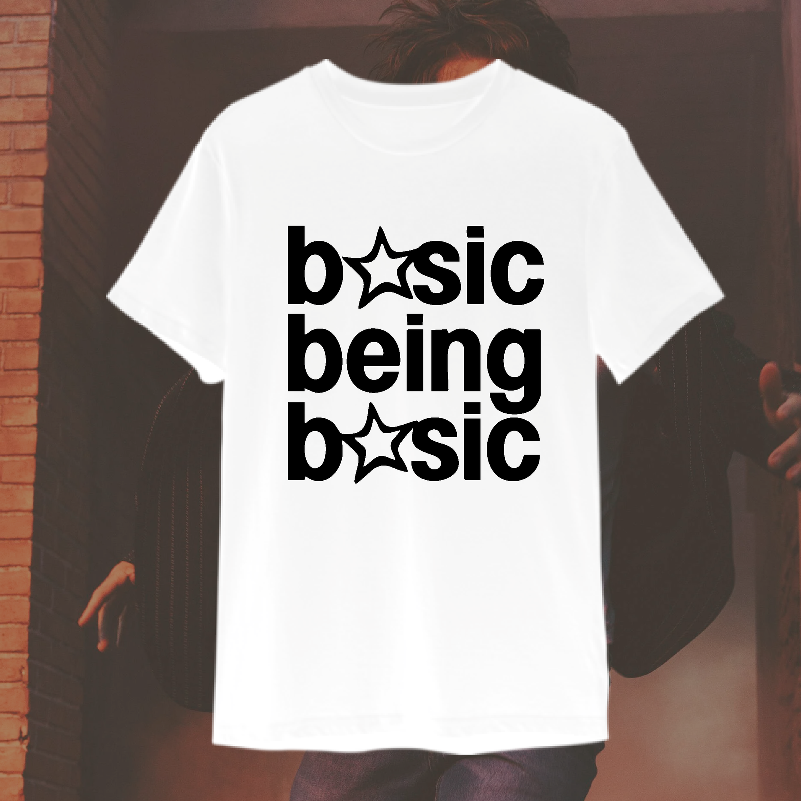 Remera Djo Joe Keery Basic Being Basic