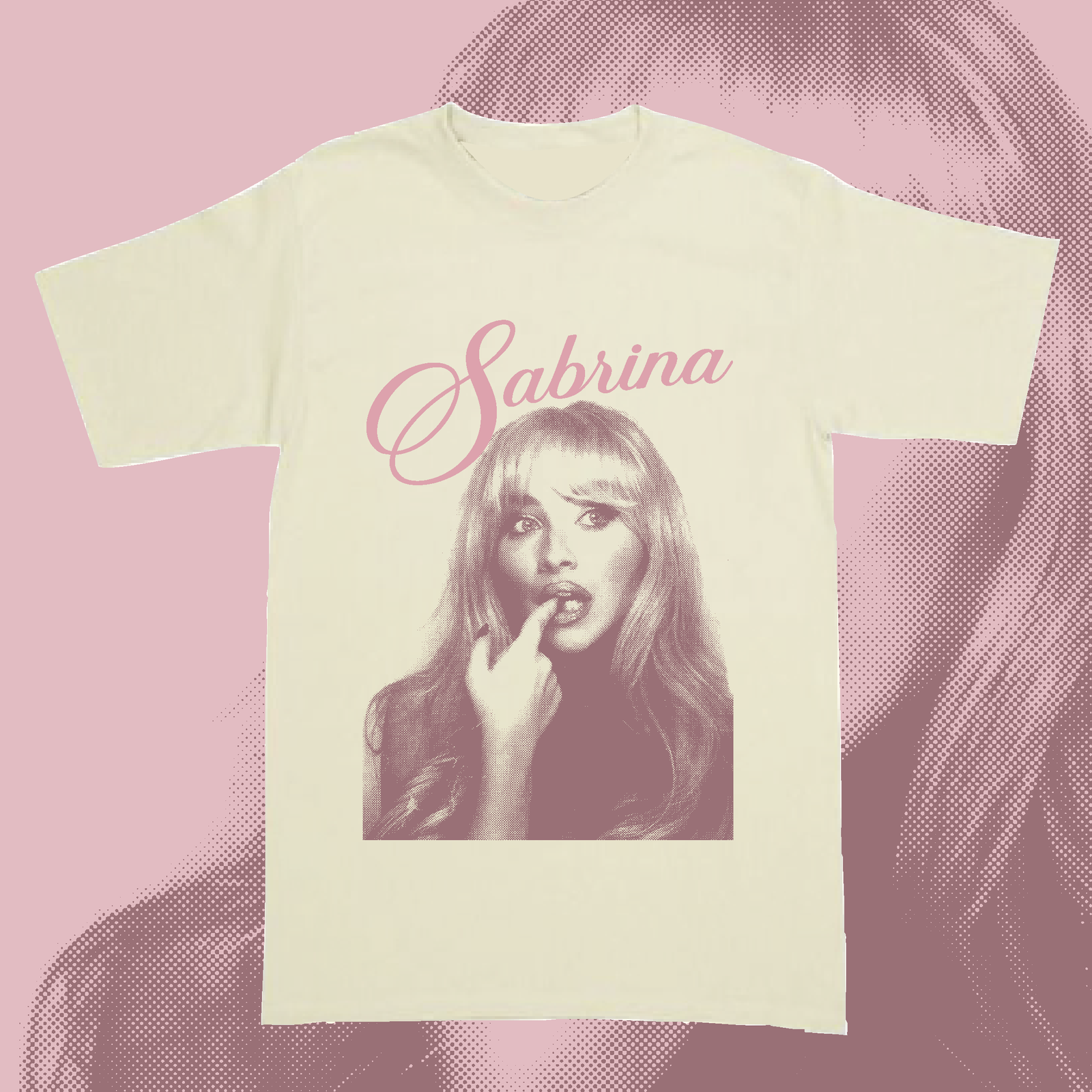 Remera "Sabrina Carpenter" - Estética Retro & Coquette