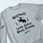 Buzo Hufflepuff Tejón - Loyalty, Kindness, Honesty, Friendship