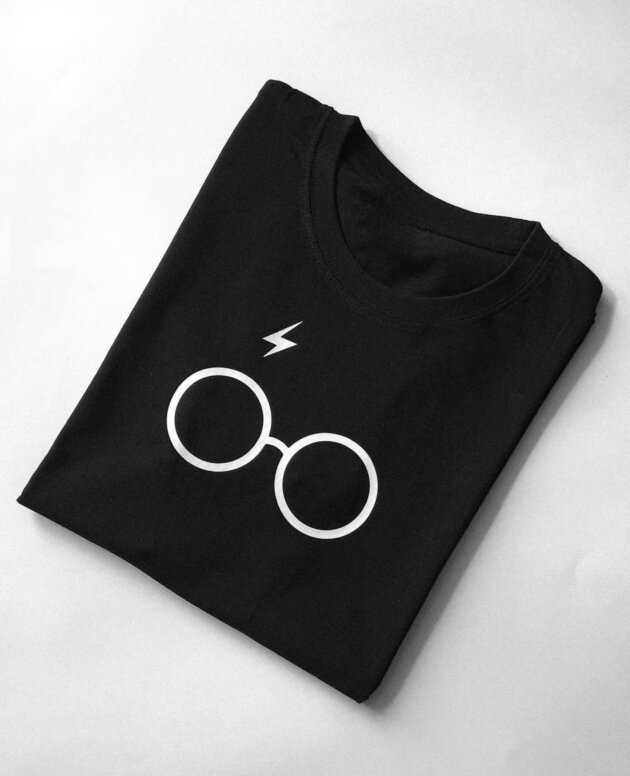 Remera Harry Potter - Lentes y Cicatriz