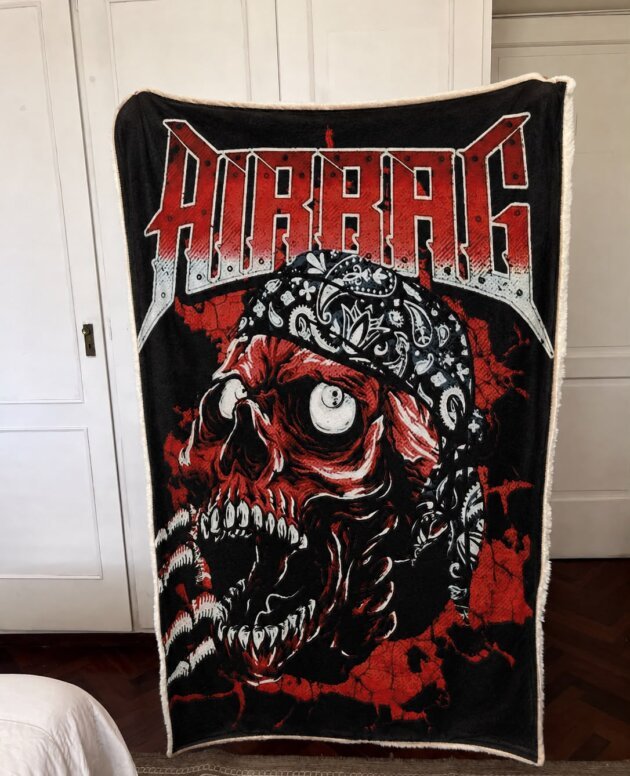 Manta Airbag Calavera