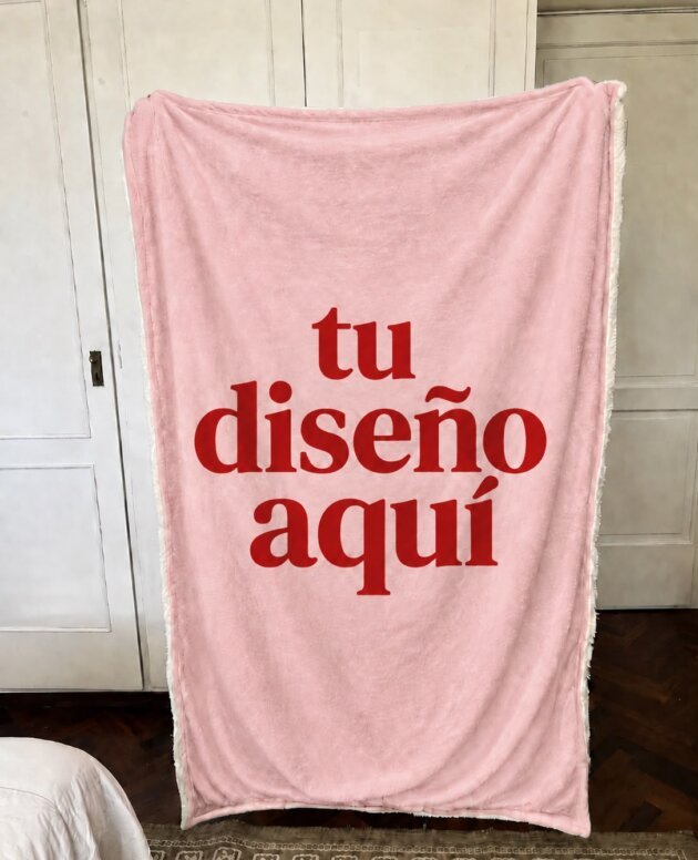 manta personalizada
