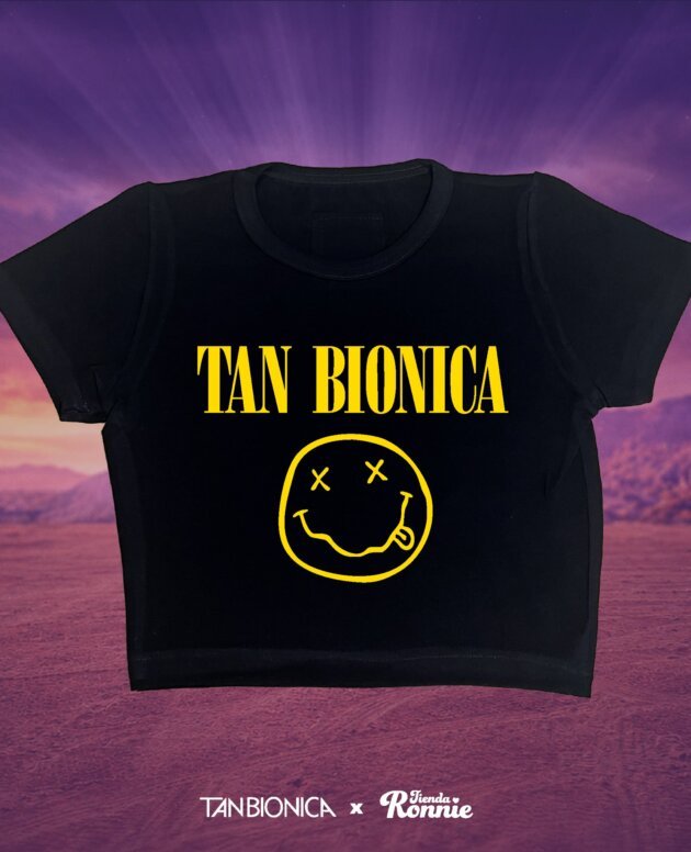 Babytee o Remera Tan Biónica - Smile Grunge