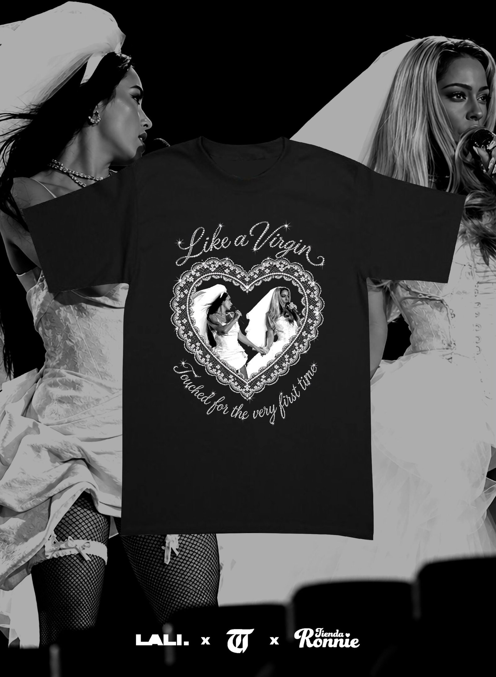 Remera Lali y Tini Like a Virgin - Imagen 2